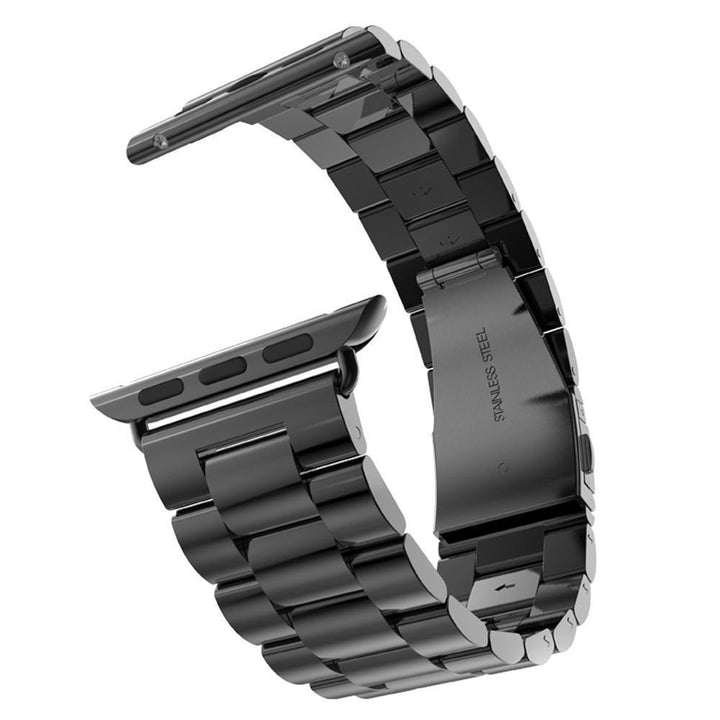 Navor Stainless Steel Metal Bracelet for Apple Watch 42mm with Folding Clasps for Series 1-2 Image 1