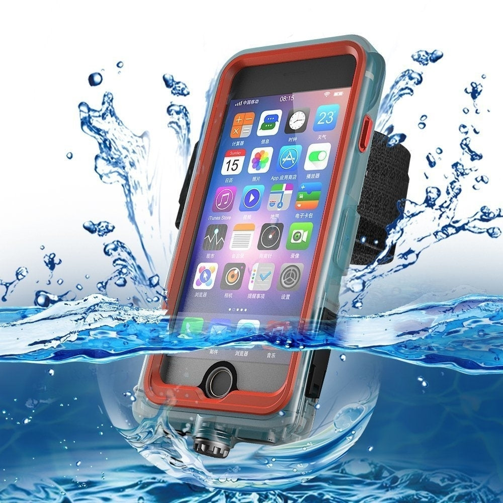 Navor Protective Waterproof Case for Sports and Underwater Activities for iPhone 6 6S and 7 Image 2