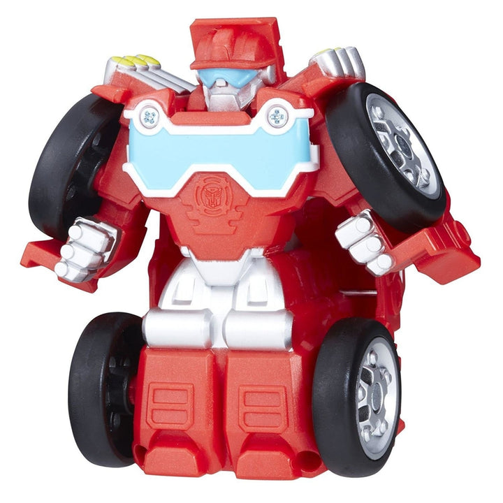 Playskool Transformers Heatwave the Fire-Bot Flip Racers Hero Rescue Bots Robot Figure Hasbro Image 1