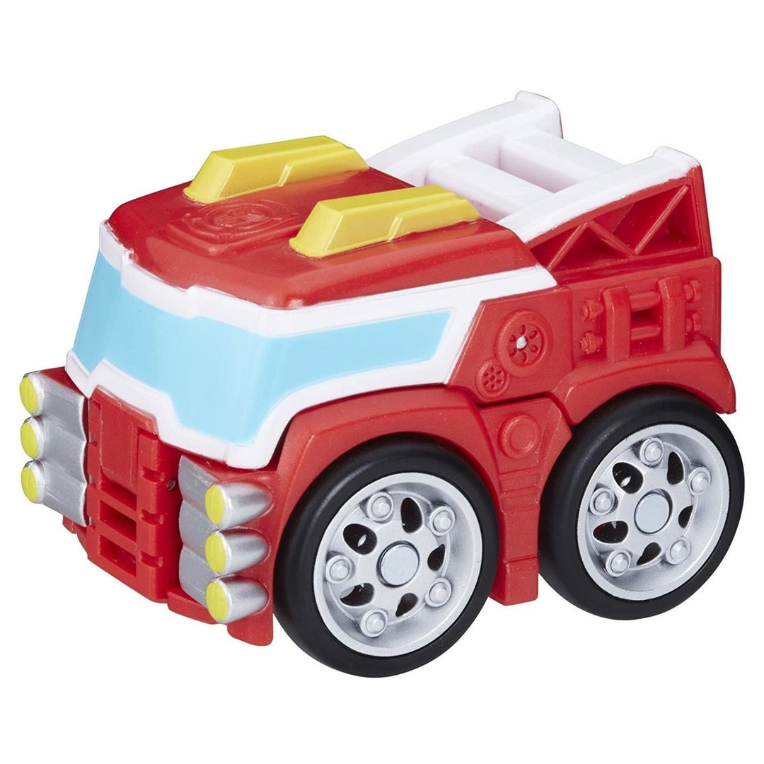 Playskool Transformers Heatwave the Fire-Bot Flip Racers Hero Rescue Bots Robot Figure Hasbro Image 2