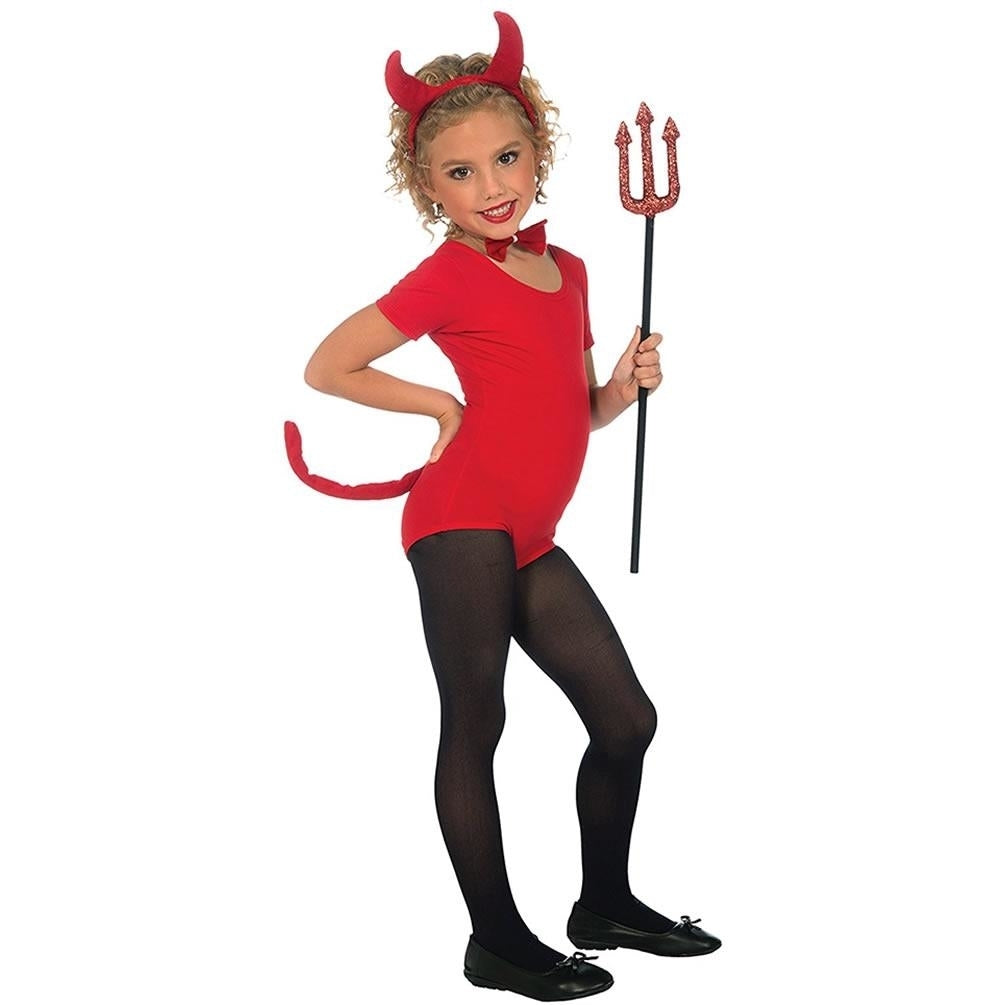 Devil Plush Accessory Kit Kids size O/S Red Costume Forum Novelties Image 1