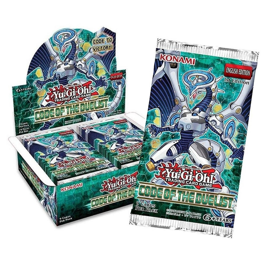 Yu-Gi-Oh! Code of the Duelist 1st Edition Booster Trading Card Game Konami Image 1