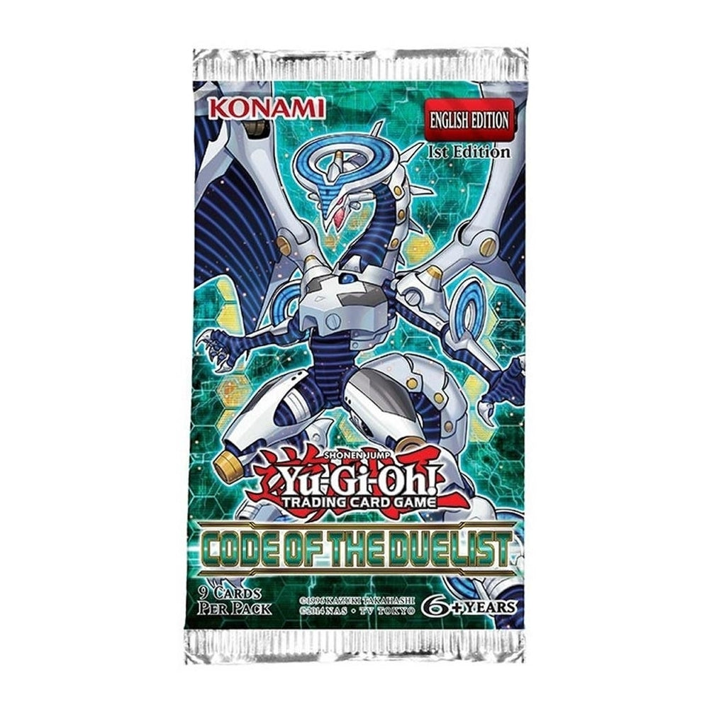 Yu-Gi-Oh! Code of the Duelist 1st Edition Booster Trading Card Game Konami Image 2