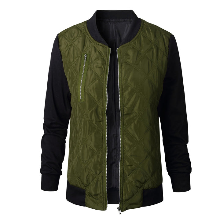 Stand Collar Padded Short Jacket Image 6