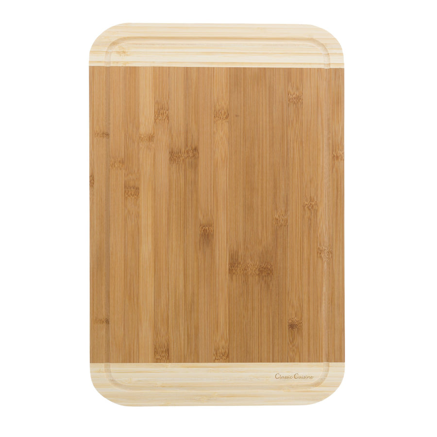 Bamboo Cutting Board Professional Quality 81x12 Inches Antibacterial Juice Groove Image 1