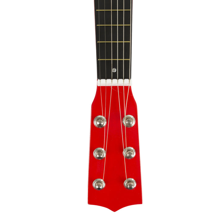 Toy Acoustic Guitar 21 Inch Kid Sized with Tunable Strings Real Sounds Wooden Body Image 2