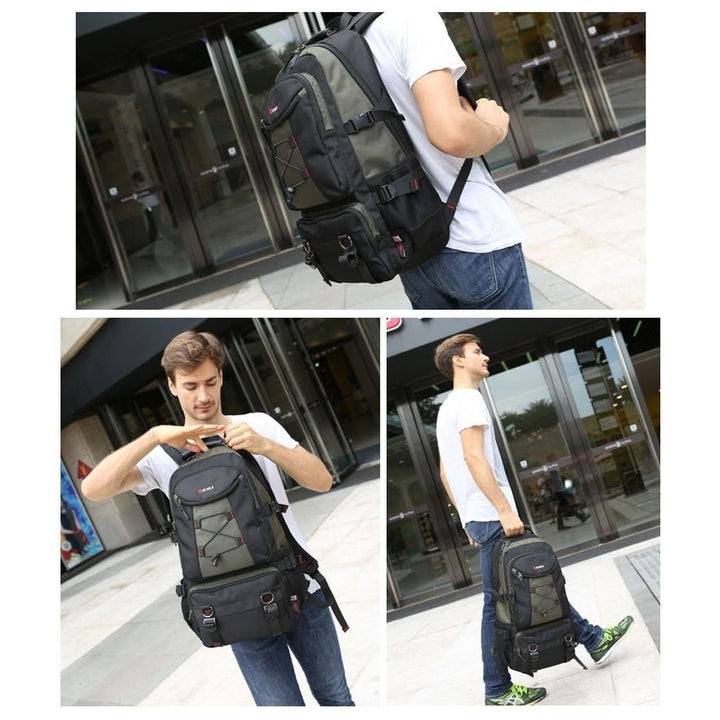 Nylon Water Proof Messenger Bag Shoulder Bag Bookbag School Working And Travel Bag for Men Image 3