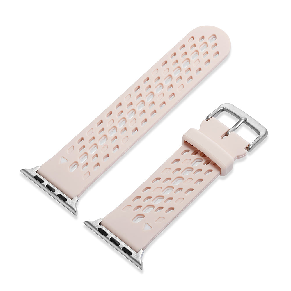 Soft Silicon Durable Replacement Wrist Band Strap for Apple Watch Series 1 Series 242mm M and L Sport Edition Image 8