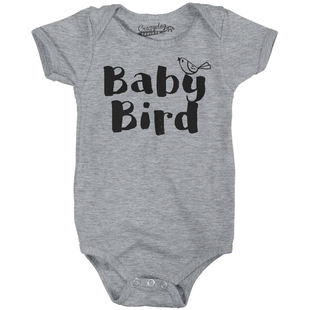 Baby Bird Funny Infant Shirts Cute Baby Creeper Family Adorable Infant Bodysuit Image 1
