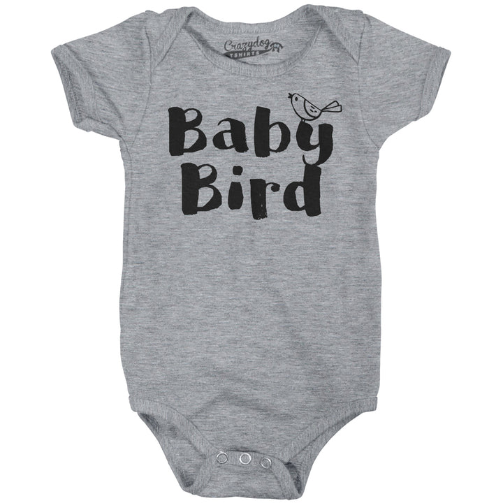 Baby Bird Funny Infant Shirts Cute Baby Creeper Family Adorable Infant Bodysuit Image 3