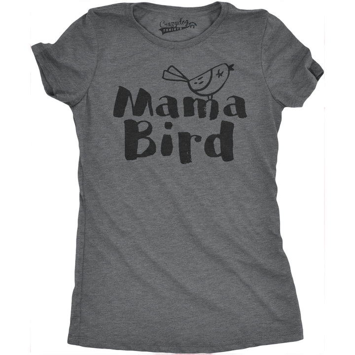 Womens Mama Bird Funny T Shirt Family Mothers Day Gift Idea Novelty for Mom Image 7