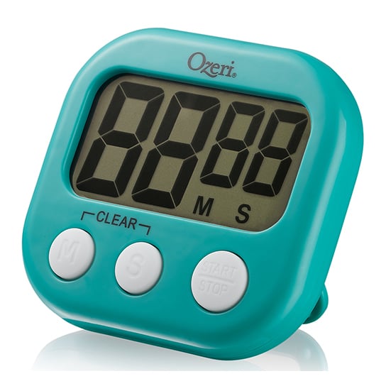 Ozeri Kitchen and Event Timer LCD Stopwatch Magnetic Back Easy to Use 99 Minutes Image 1