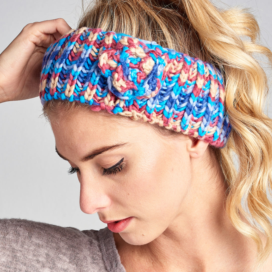 Crochet Knit Headband Image 4