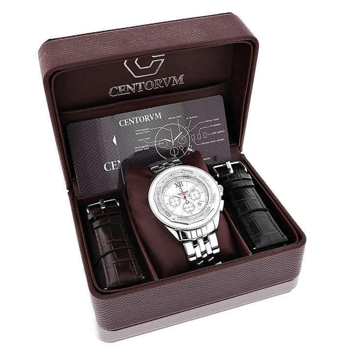 Centorum Diamond Watches: Mens Falcon 0.55ct Image 3