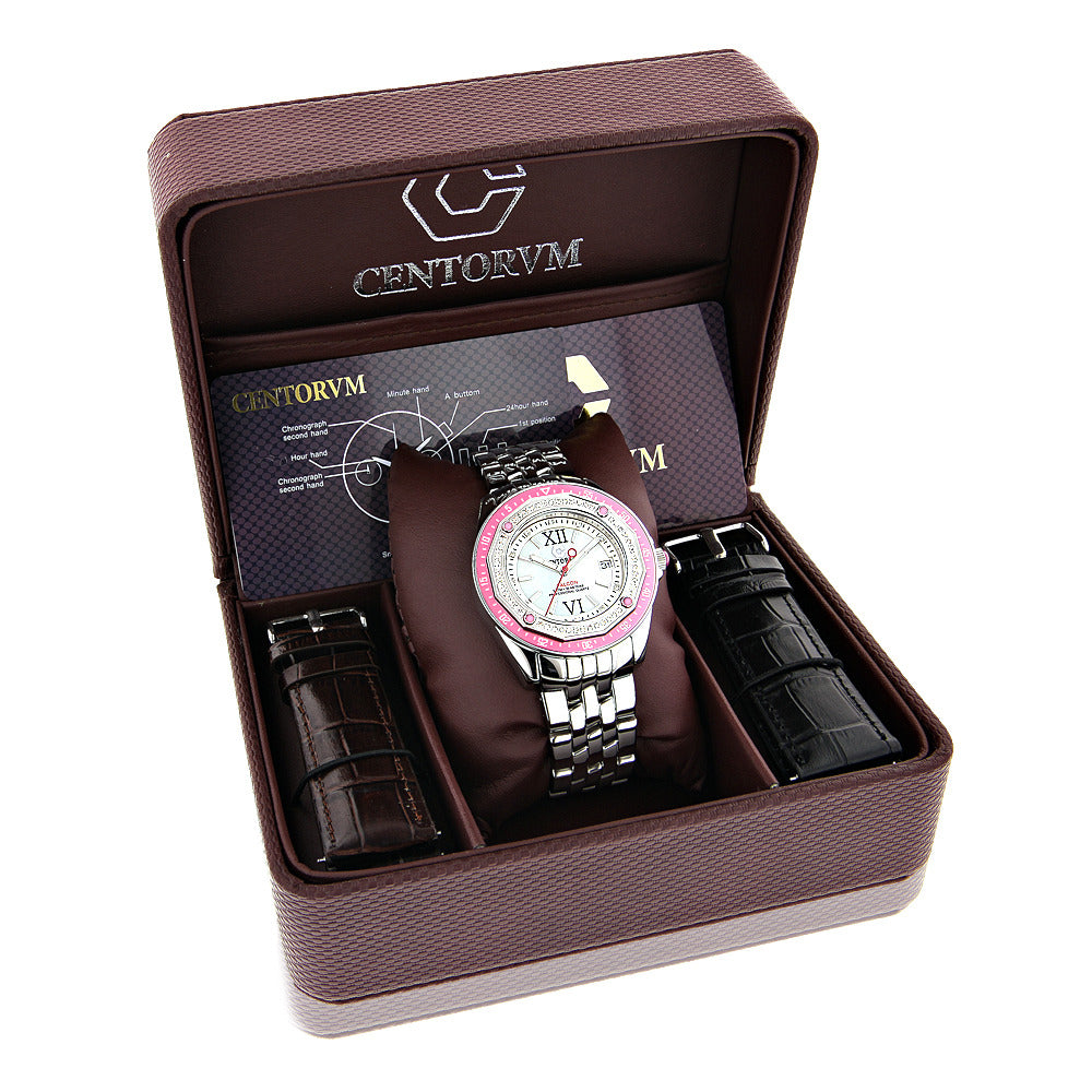 Pink Watches: Centorum Ladies Diamond Watch 0.50ct Image 3