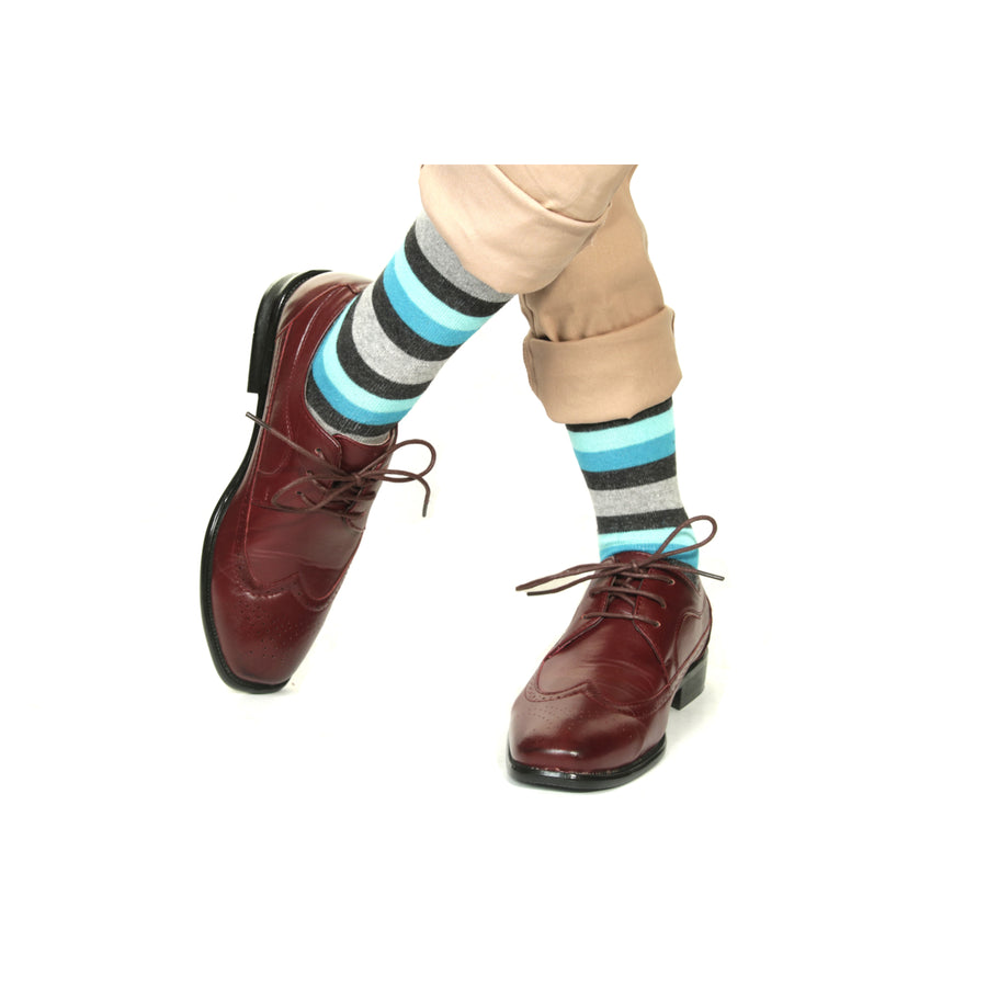 12-Pair Mystery Deal:  Mens Stylish Dress Socks Image 1