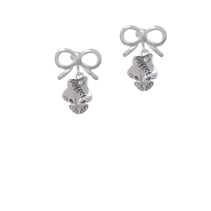 Perfect Star with Crystal Crystal Clip On Earrings Image 9