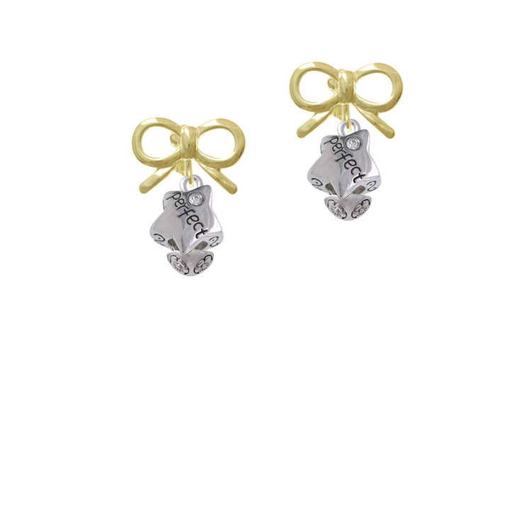 Perfect Star with Crystal Crystal Clip On Earrings Image 10