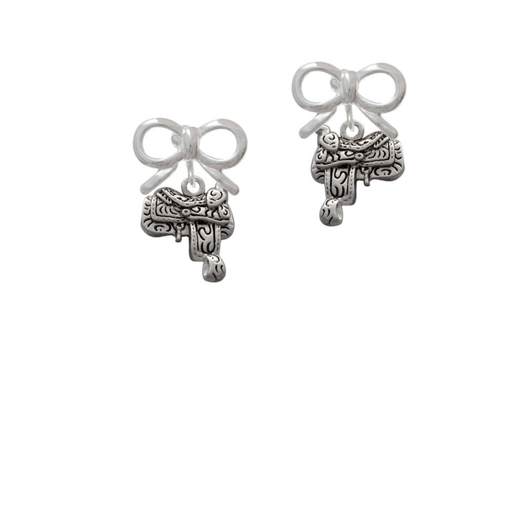 Saddle Crystal Clip On Earrings Image 9