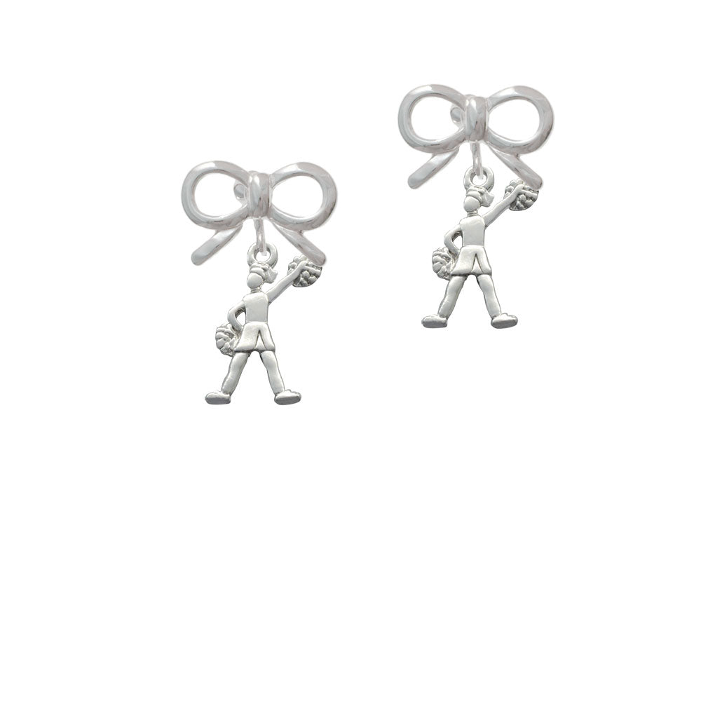 Cheerleader - Standing Crystal Clip On Earrings Image 9