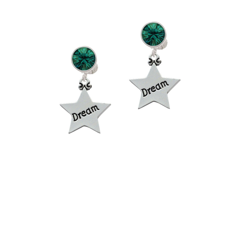 Dream Star Crystal Clip On Earrings Image 6