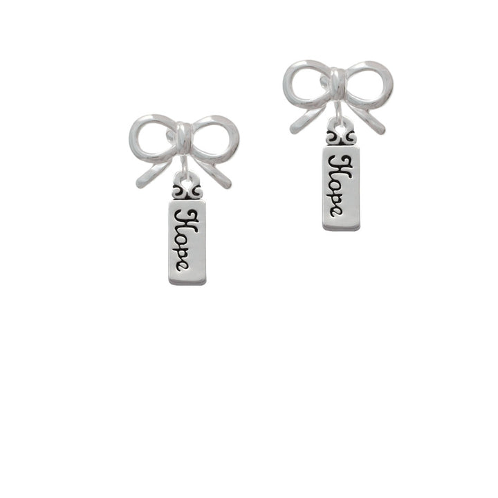 Hope Crystal Clip On Earrings Image 9