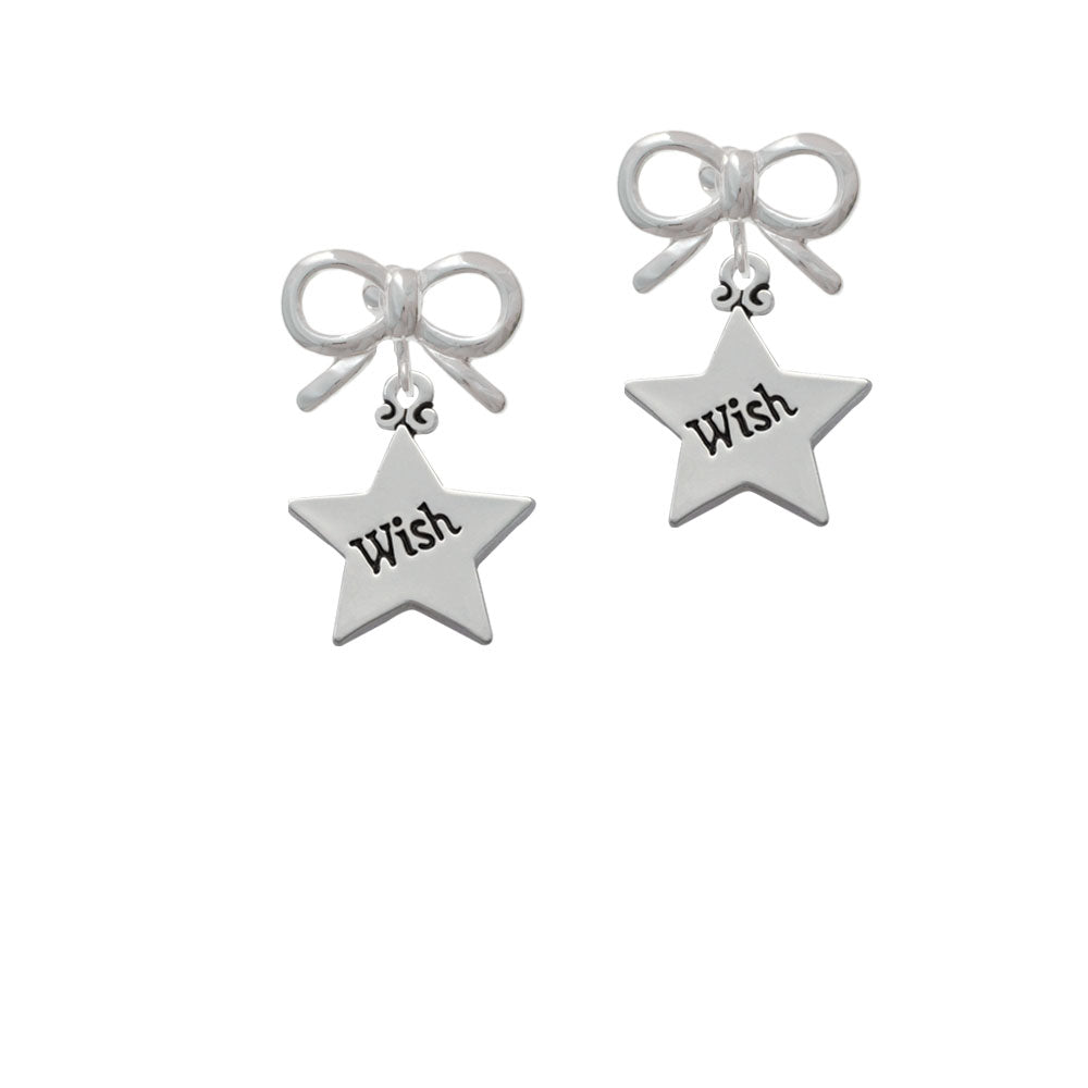 Wish Star Crystal Clip On Earrings Image 9