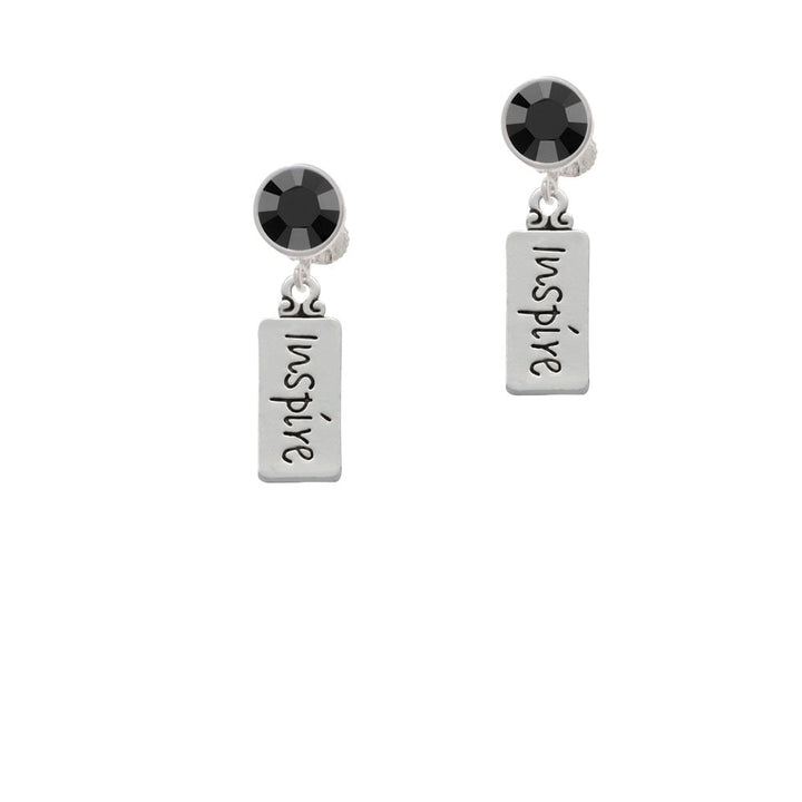 Inspire Crystal Clip On Earrings Image 3