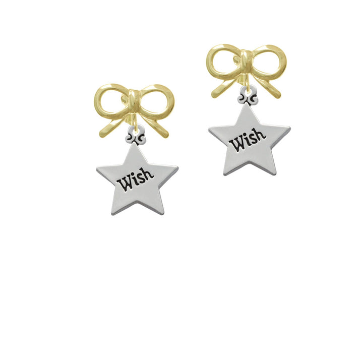 Wish Star Crystal Clip On Earrings Image 10