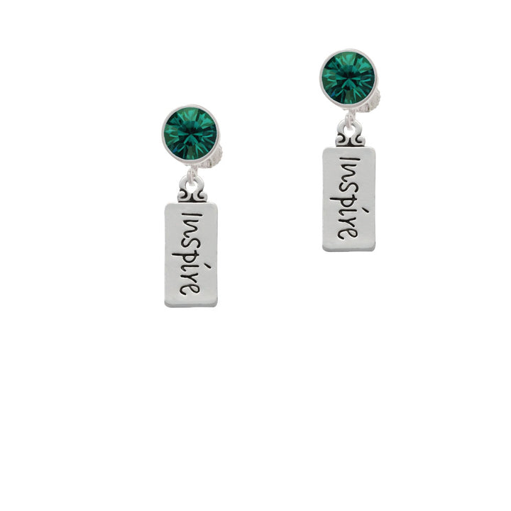 Inspire Crystal Clip On Earrings Image 6