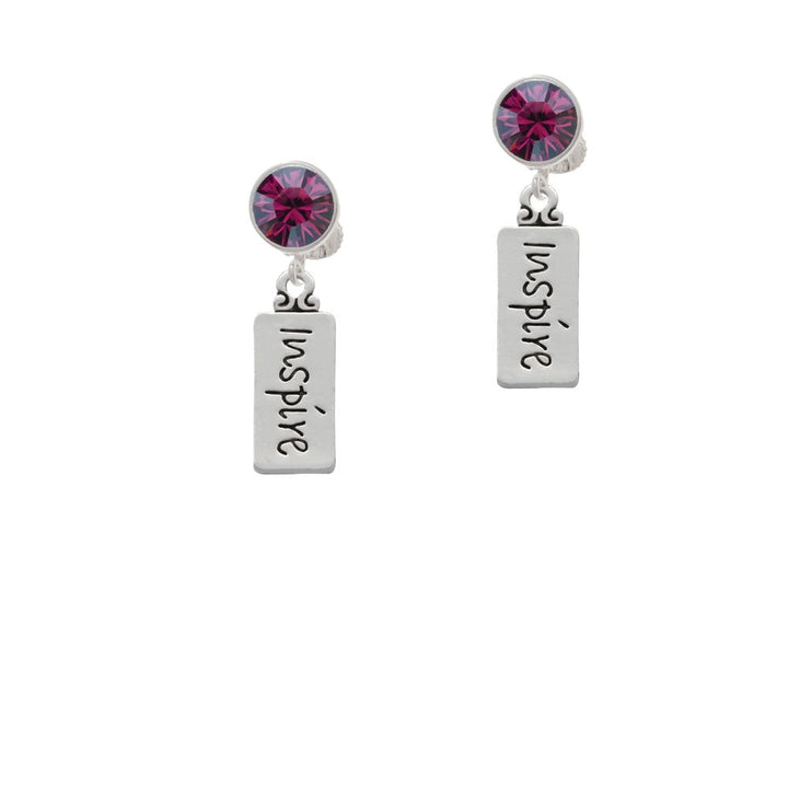 Inspire Crystal Clip On Earrings Image 8