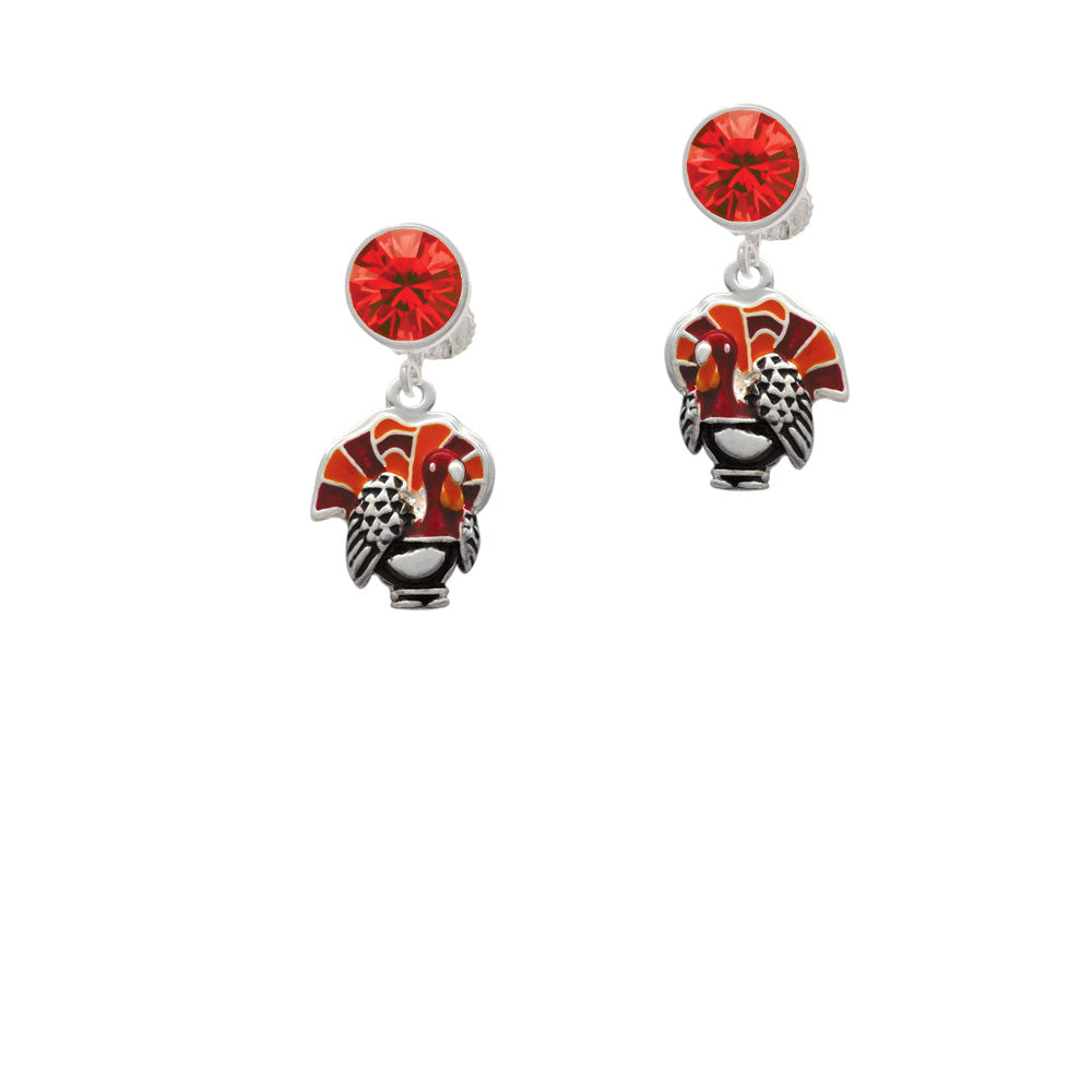 Turkey Crystal Clip On Earrings Image 4