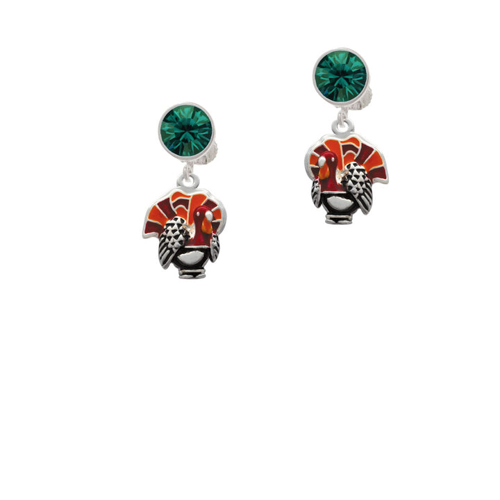 Turkey Crystal Clip On Earrings Image 6