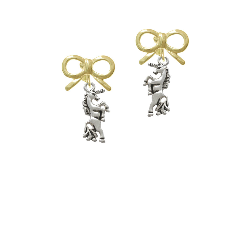 Unicorn Crystal Clip On Earrings Image 10