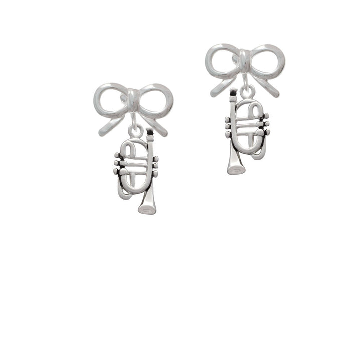 Cornet Crystal Clip On Earrings Image 9