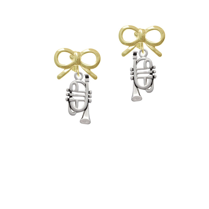 Cornet Crystal Clip On Earrings Image 10