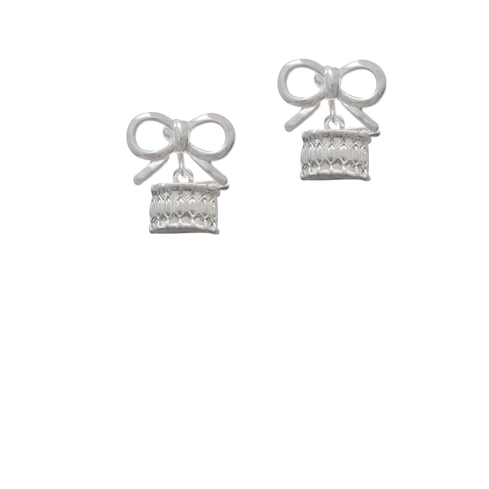 Drum Crystal Clip On Earrings Image 9