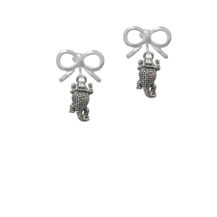 Horn Toad Crystal Clip On Earrings Image 9