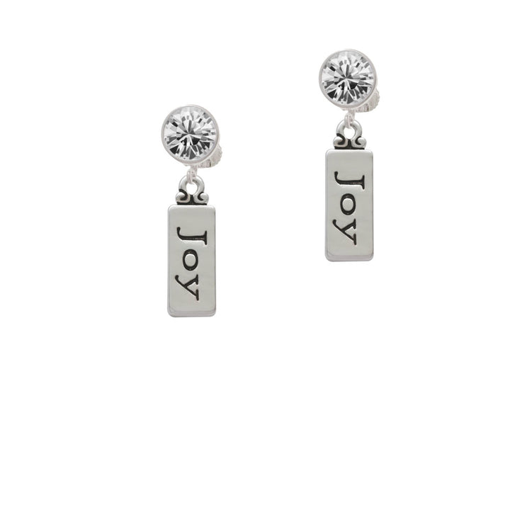 Joy Crystal Clip On Earrings Image 2