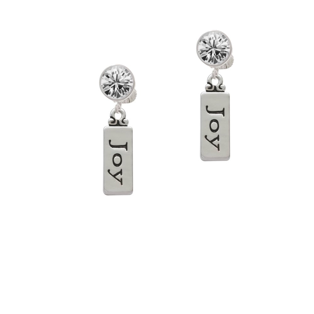 Joy Crystal Clip On Earrings Image 1