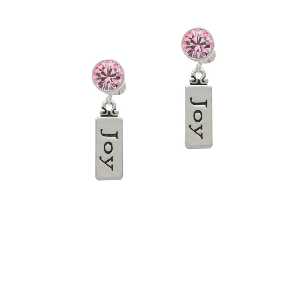 Joy Crystal Clip On Earrings Image 4