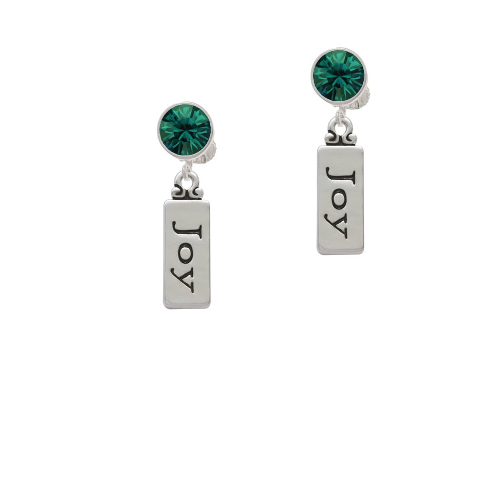 Joy Crystal Clip On Earrings Image 1