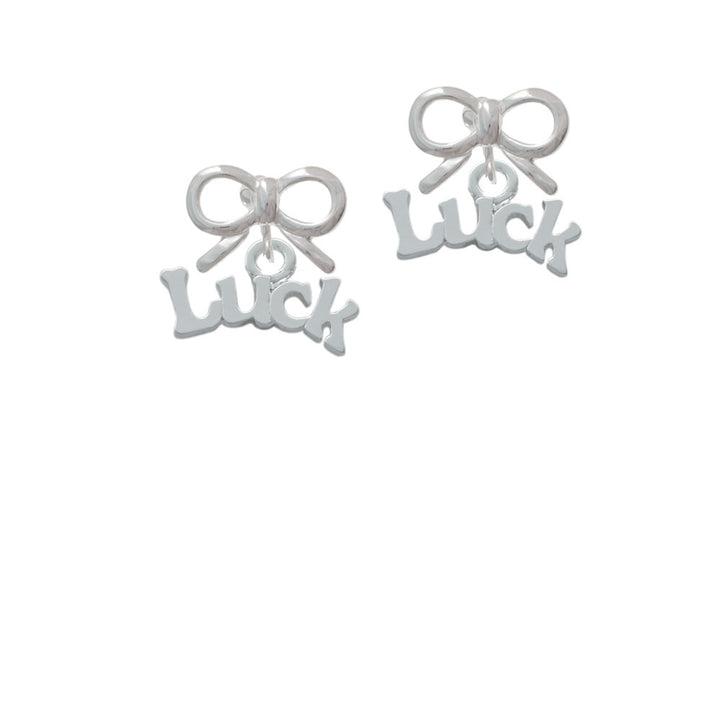 Luck Crystal Clip On Earrings Image 9