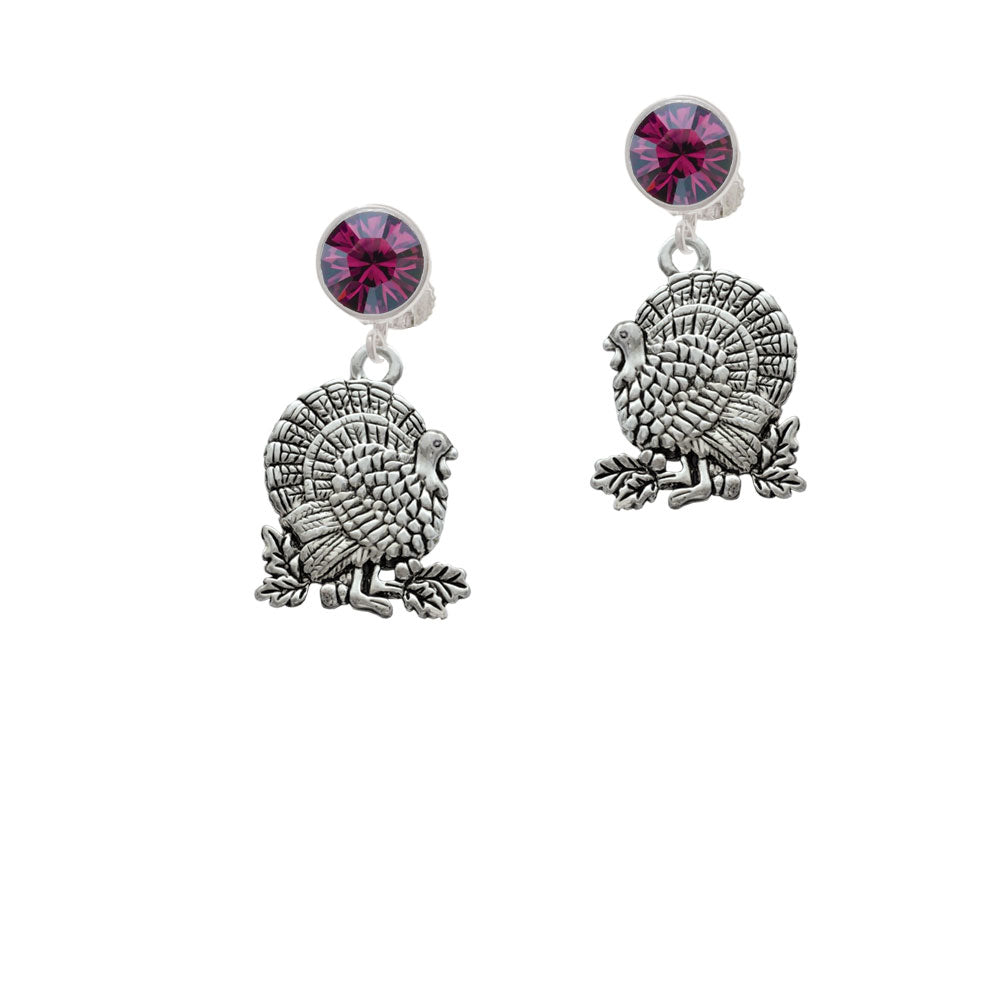 Antiqued Turkey Crystal Clip On Earrings Image 8