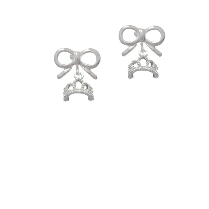 Tiara Crystal Clip On Earrings Image 9