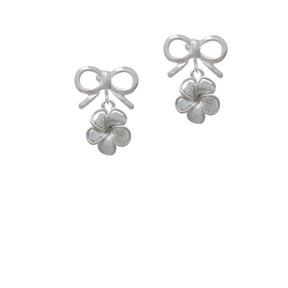 Flower Crystal Clip On Earrings Image 9