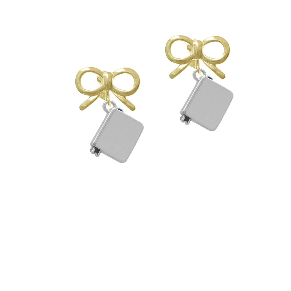 Book Crystal Clip On Earrings Image 10