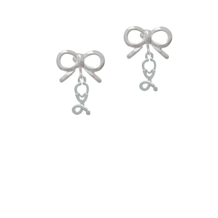 Stethoscope Crystal Clip On Earrings Image 9