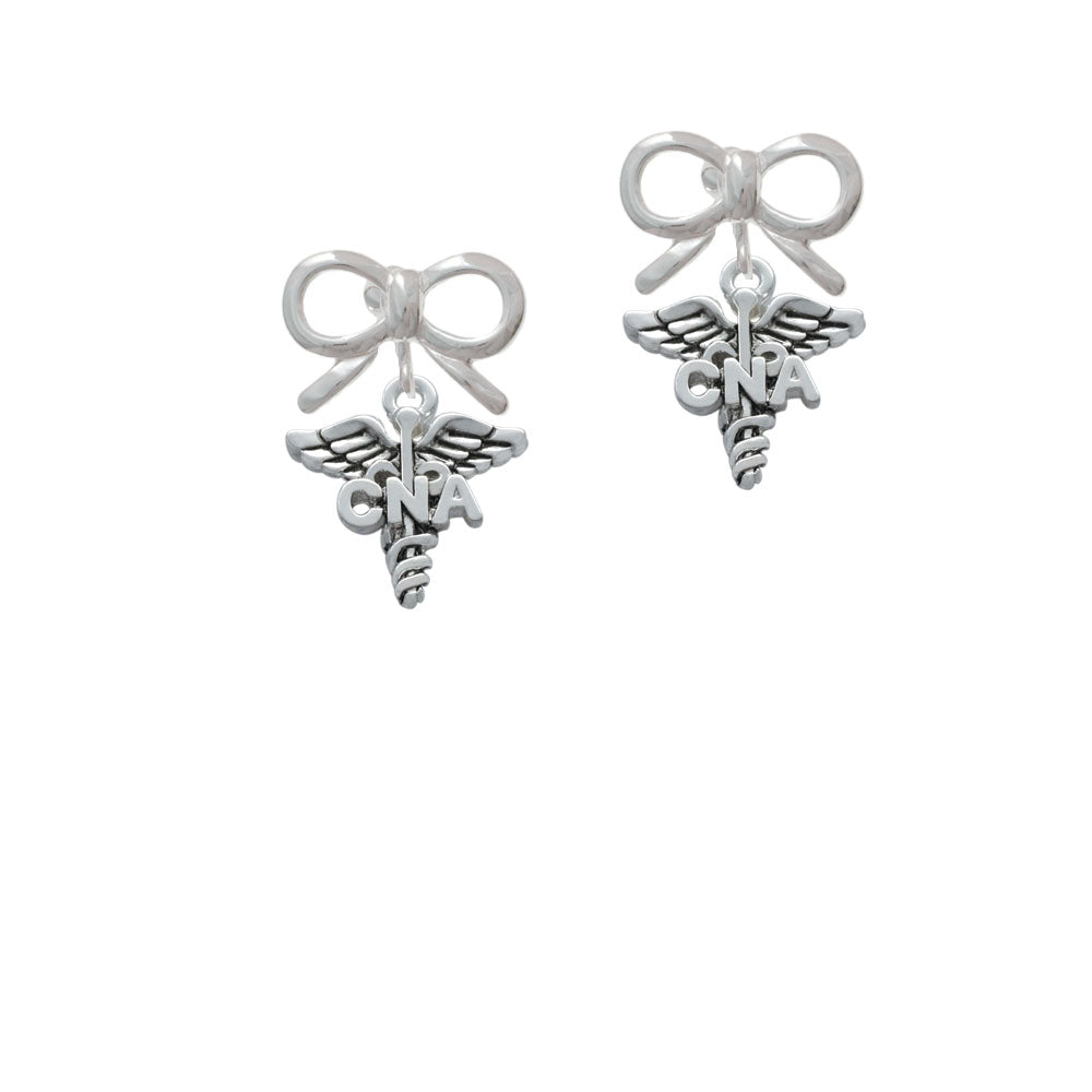 Caduceus - CNA Crystal Clip On Earrings Image 9