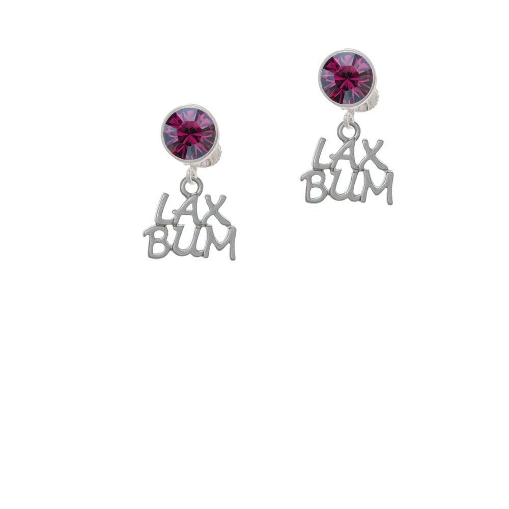 LAX BUM Crystal Clip On Earrings Image 8